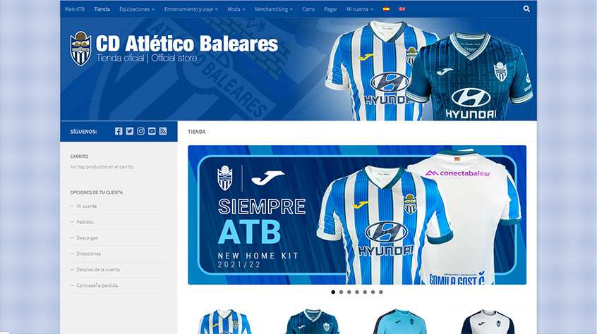 Tienda Atlético Baleares